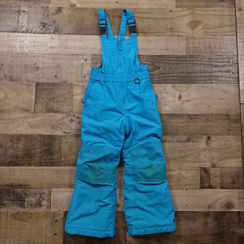 Lands' End‎ Kids' Snow Bib Overalls – Size 5 Bright Blue